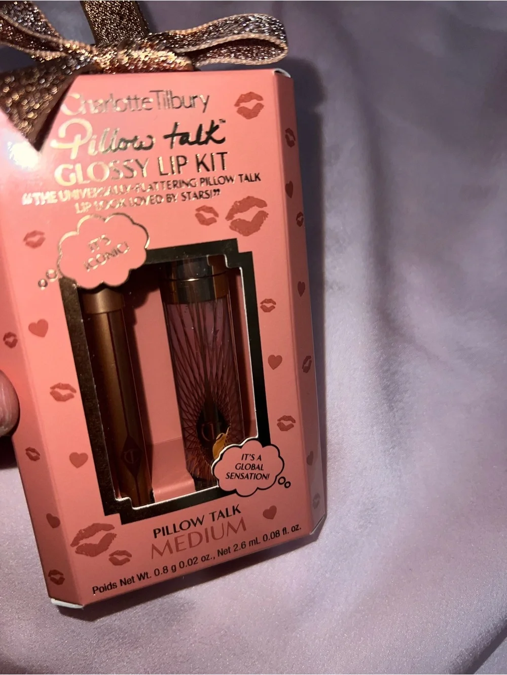 Charlotte Tilbury Pillow Talk Medium Glossy Lip Kit – Pink